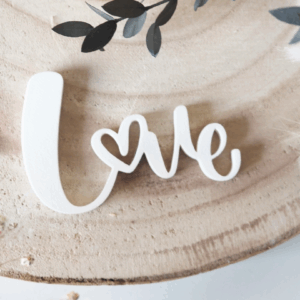 Love Script Mini Decor Sign